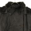 MAX&CO made in Italy Hooded Mouton jacket 42 Brown Back fleece Women Used