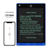 LCD Writing Tablet: 8.5/10/12 Inch Electronic Drawing & Painting Board for Kids - Hand-drawn & Blackboard Style.