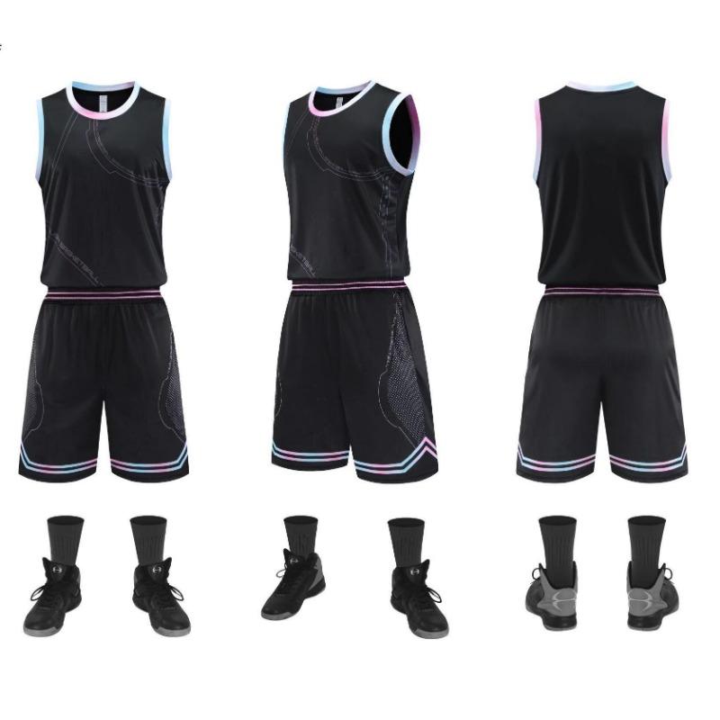 Latest Basketball Suit Adult Childrens Basketball Training Vest Breathable Competition Team