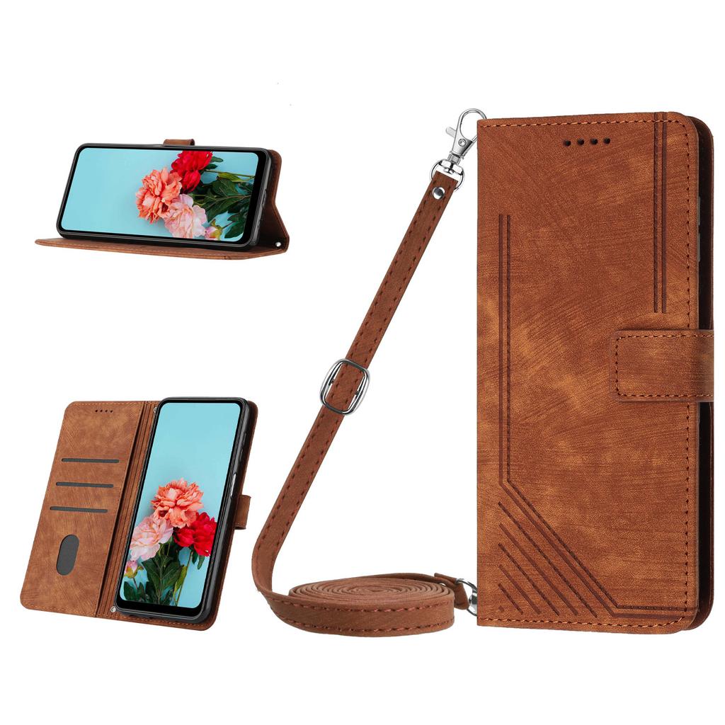 Crossbody Leder Buch Geldbörse Hülle Für iPhone 14 15 Pro Max SE 2022 13Pro 13 12 11 Xr Xs X 8 7 Plus SE2 Klappständer Taschen Abdeckung