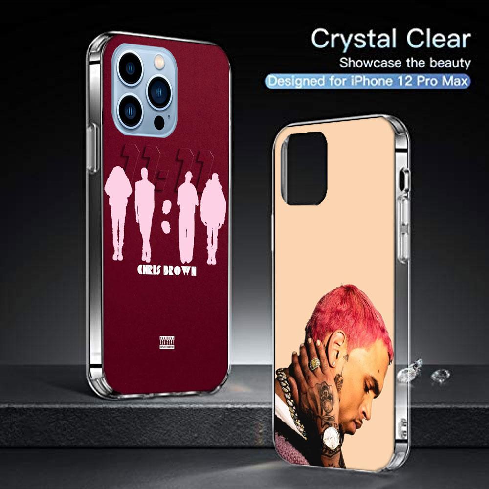 Chris Brown American Rapper Cases Phone Case For Iphone 17E 16E 17 Air 16 Pro Max 15 Pro 14 Plus 11 13 12 Mini Cover Cases Compa