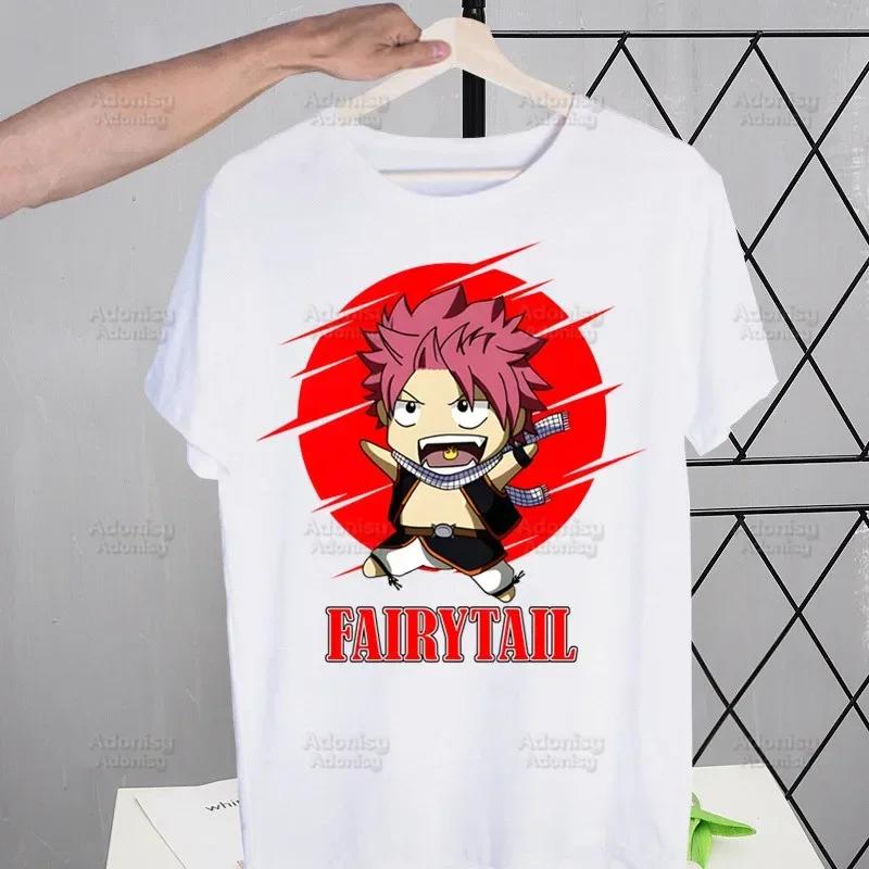 Fairy Tail Guild Men's T-shirts Funny Hip Hop Summer Women Men Tshirts Ulzzang Harajuku Cartoon Anime Natsu Zodiac T-Shirt Shirt