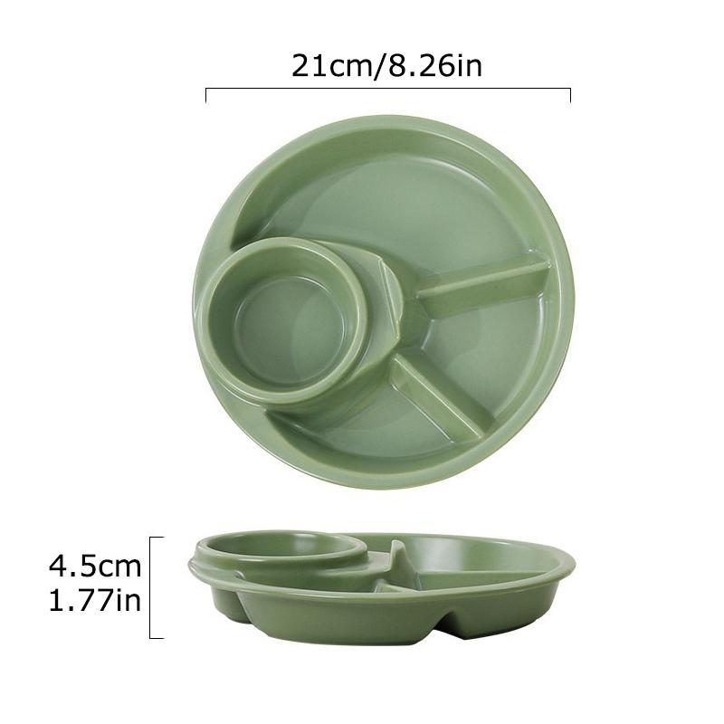 1 ks Talíř s přihrádkami Outdoorové aktivity Odolný Není snadno rozbitný Zdravý materiál Restaurace Šetrný k životnímu prostředí Kempování