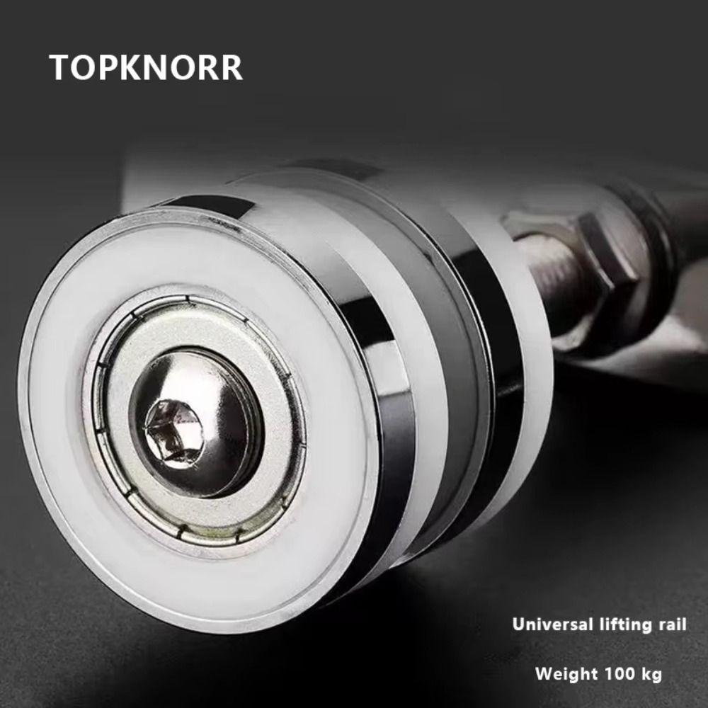 Silent Operation Sliding Door Pulley High Load-Bearing Sliding Door Guide Rail Hotel Partition