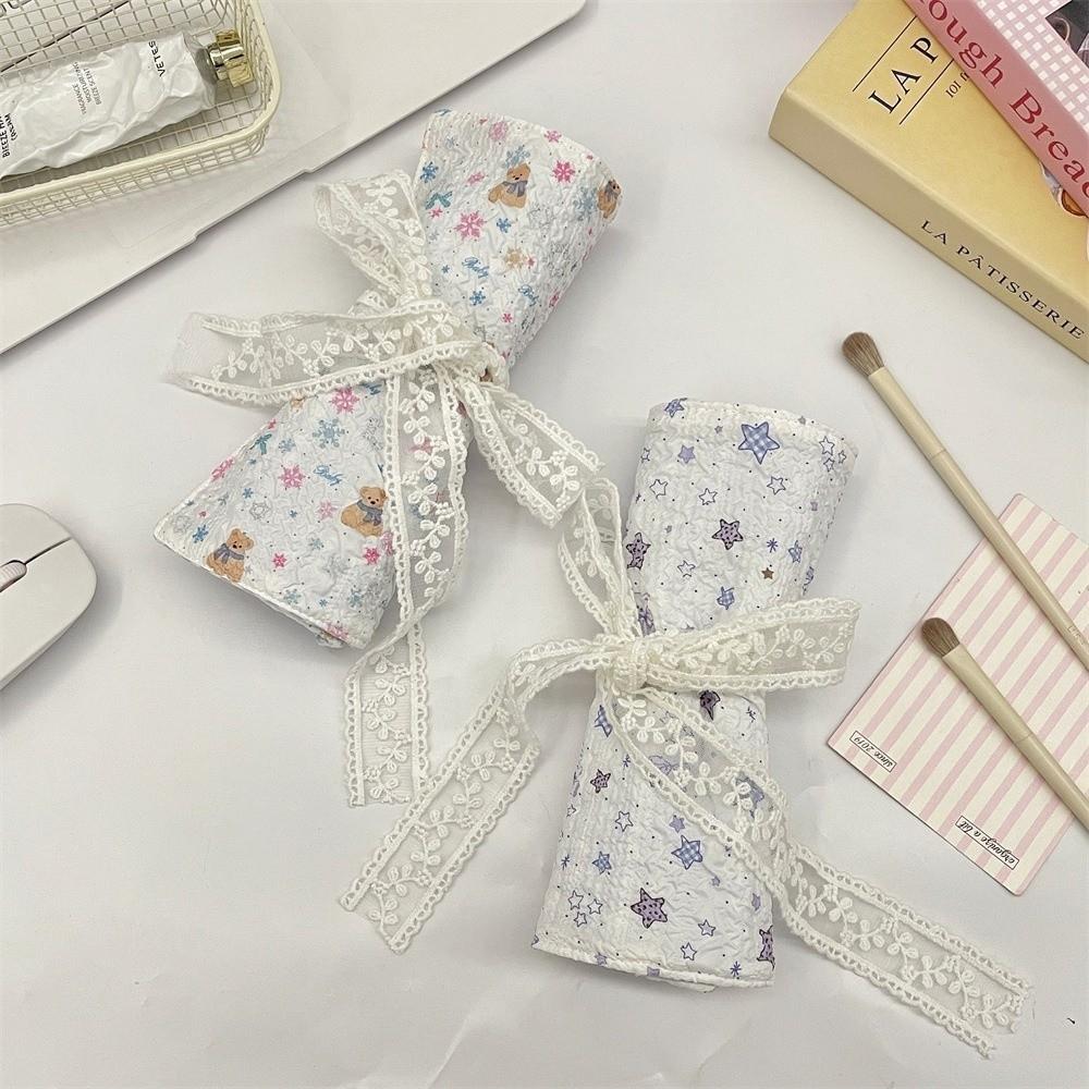 Portable Makeup Brush Storage Bag Roll Design Make Up Organizer New Cosmetic Brush Bag  Travel Use