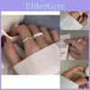 Modern Copper Geometric Ring For Women With Dazzling Pleated Design Ideal For Fashion Lovers