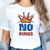 NO KINGS Shirt Anti Authoritarian Protest Shirt No Kings In America Shirt Unisex T-Shirt