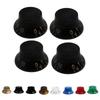 NEW 4pcs Top Hat Electric Guitar Knobs Tone Volume Control Knobs Button Caps 18-Splines for LP SG Guitar Parts