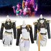 Kpop Demon Hunters Cosplay Costume Dress Halloween Party Stage Performance Gift