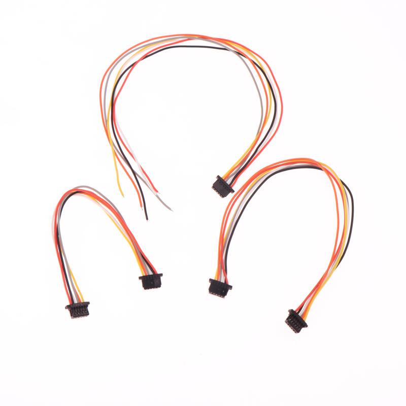 2Pcs For Dji O3 Air Unit Flight Controller Direct Plug 6P Connecting Cable 10Cm/15Cm/20Cm Silicone Wire For F4 F7 Fc Fpv Drones