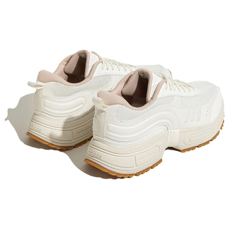 Adidas Neo Fantasy Flow Casual Versatile Non-Slip Wear-Resistant Lightweight Low-Top Lifestyle Shoes Unisex sneaker White HQ4609