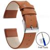 Originální kožený řemínek na hodinky 12/14/16/18/20/22 mm Minimalistický Plochý Tenký Elegantní Řemínek na hodinky Měkký Náramek na zápěstí