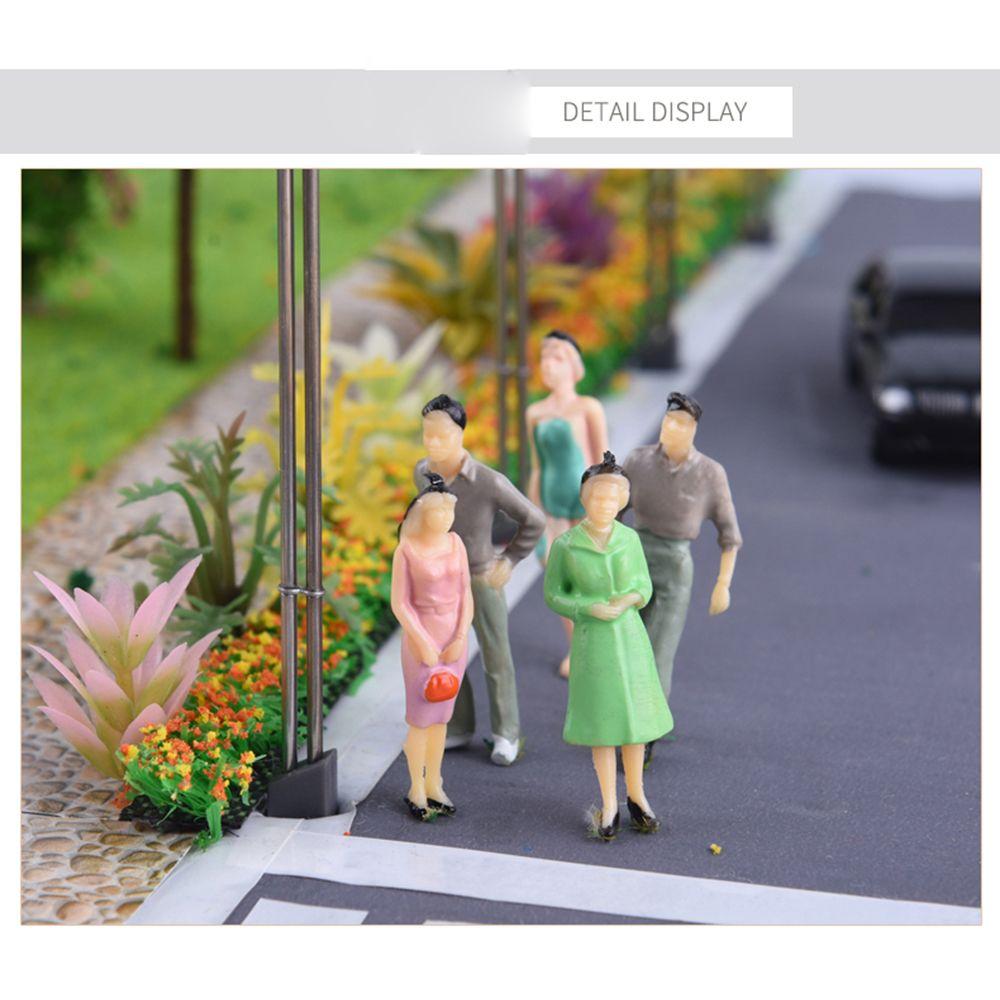 Scale Mixed Color Pose DIY Plastic People People Figures Character Model Scale Model
