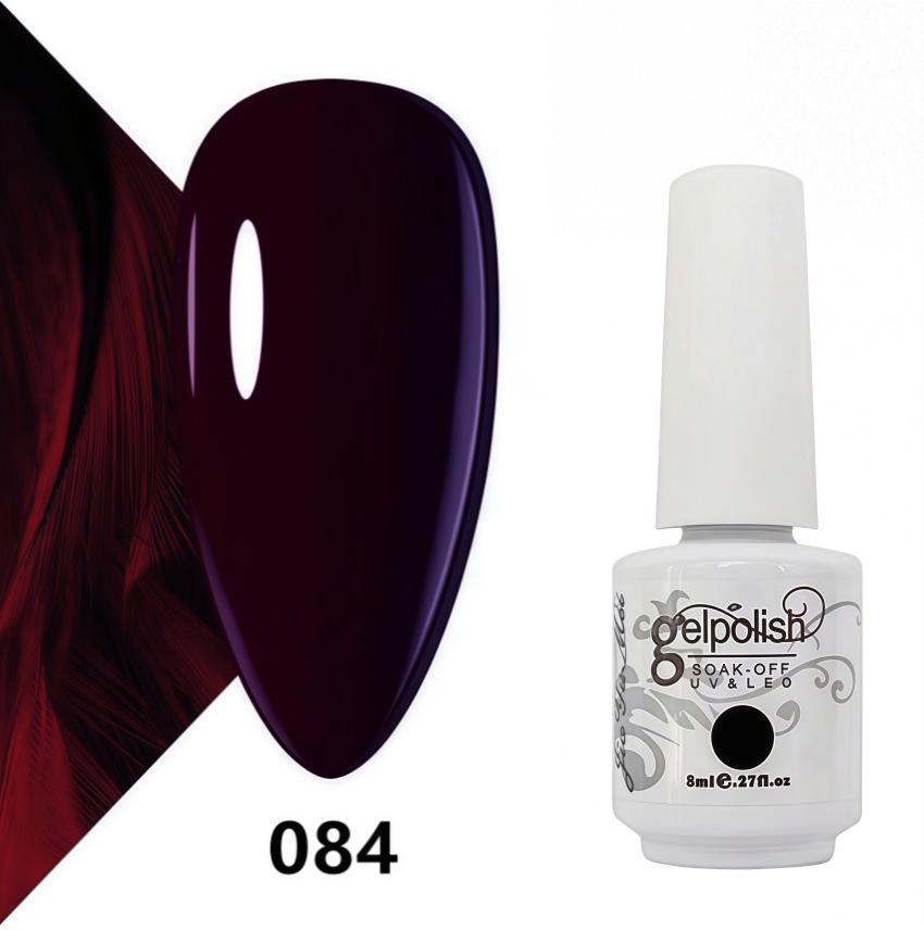 Amber Gel Polish Set: Gel Polish Manicure Kit with Whitening, Base Coat, and Sealer.