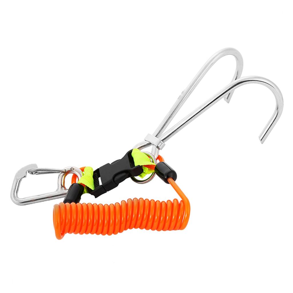 KEEP DIVING Stainless Steel   Hook Diving   Accessories (Blue)