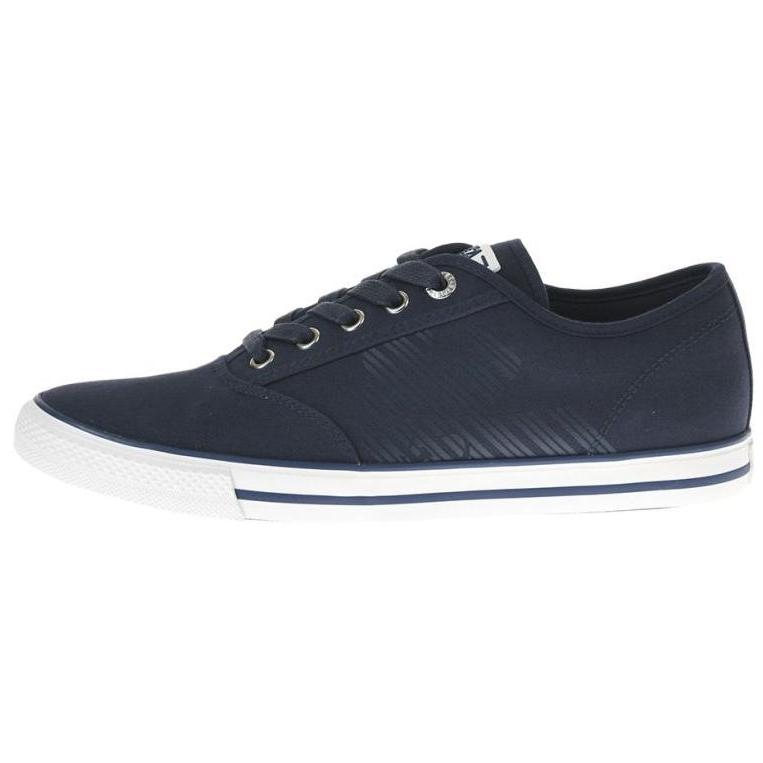Emporio Armani EA7 Flat Round Toe Low Top Sneakers Men sneakers Blue X8X039XCC20A120 40⅔