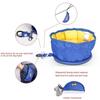 Big Volume Dog Drinking Container Foldable Dog Water Bowl Food Storage Bag Outdoor Hiking Travel Folding Pet Bowl 1100ML