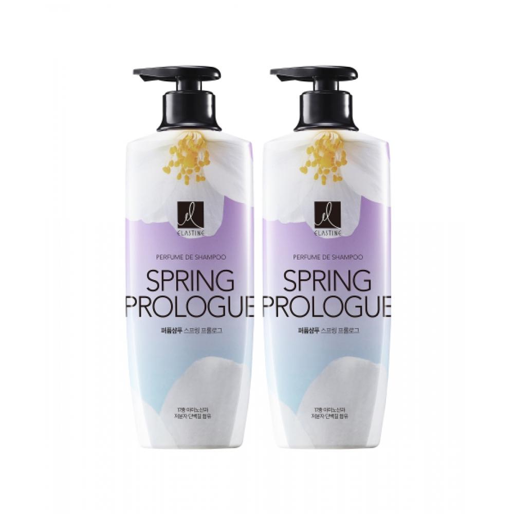 Elastine Spring Prologue Perfume Shampoo 600ml X 2 Pack NONE