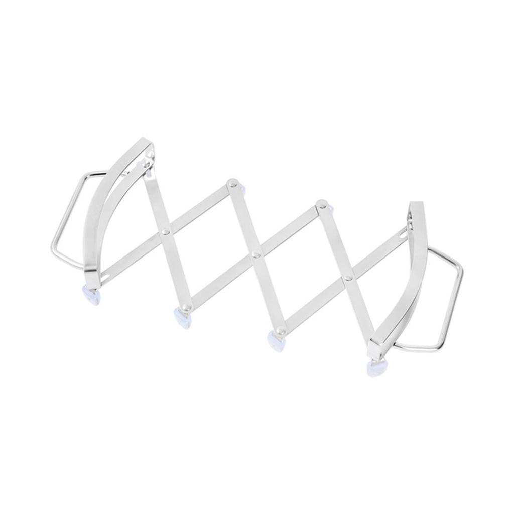2026 New Stainless Steel Expanding Pot Holder Mat Heat Trivet NonSlip Expanding Design for Multiple Pans Easy Clean