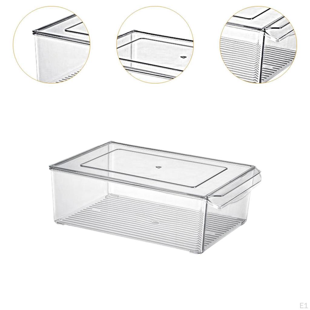 Dough Tray Ball Proofing Containers Clear Bin Stackable Large Capacity Fruit Bread