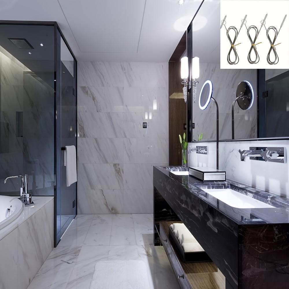 [1 Stück Stahl-Abflussspirale] 1 Stück Verbesserte Flexible Stahl-Abflussspirale mit Nylonbeschichtung | Bruchfester Haar-Verstopfungsentferner für Küchen- & Badezimmerspülen