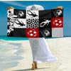 Custom Name Ultra-Soft Beach Towel with Soccer Theme,Ideal for Pool - Camping, Diving - Perfect Travel Essential, Vibrant Beach Towel.