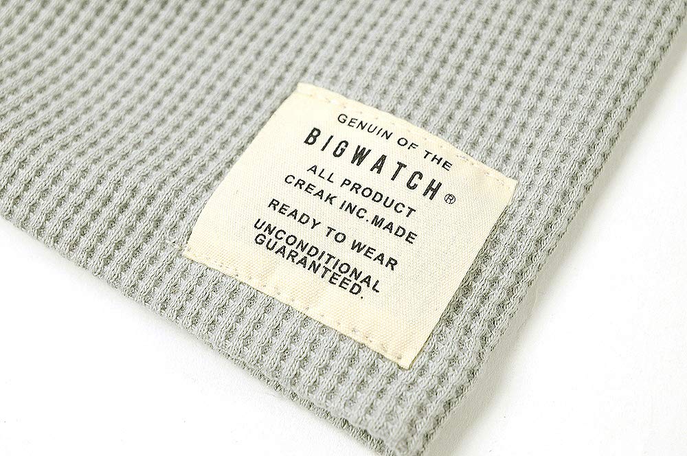 Big Watch Thermal Knit Light Plus Size P-10 Men's Cap, Gray/Mix Gray,