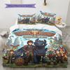 How To Train Your Dragon Duvet Cover - Soft Comfortable, Children Bedding Gift, Extra Large Different Sizes -HE46