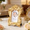 Antique Ornate Rectangles Photo Frame for Tabletop Wall Display,Retro Picture Frame,Decorative Photo Frame Home Decors