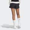 adidas Women's Black Three-Stripes Training Sports Shorts HT3397