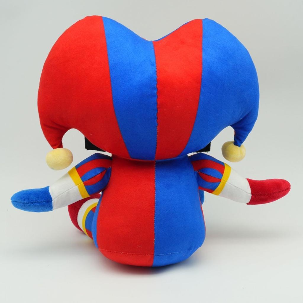 30cm Pomni Caine Vocalize Plush Toys The Amazing Digital Circus Anime Surrounding Dolls Desktop Decoration Birthday Gift for Kid