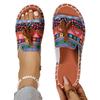 Women's Flat Beach Shoes European American Bohemian Sandals Summer