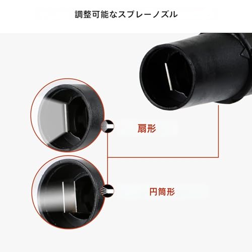 YUET Snow Foam Lance Gun Cannon Pot, Adjustable 1 Liter Foam Cannon Soap Dispenser for Foam Pressure Washer Jet Car Wash, 64mm 1/4" Quick Release Nozz