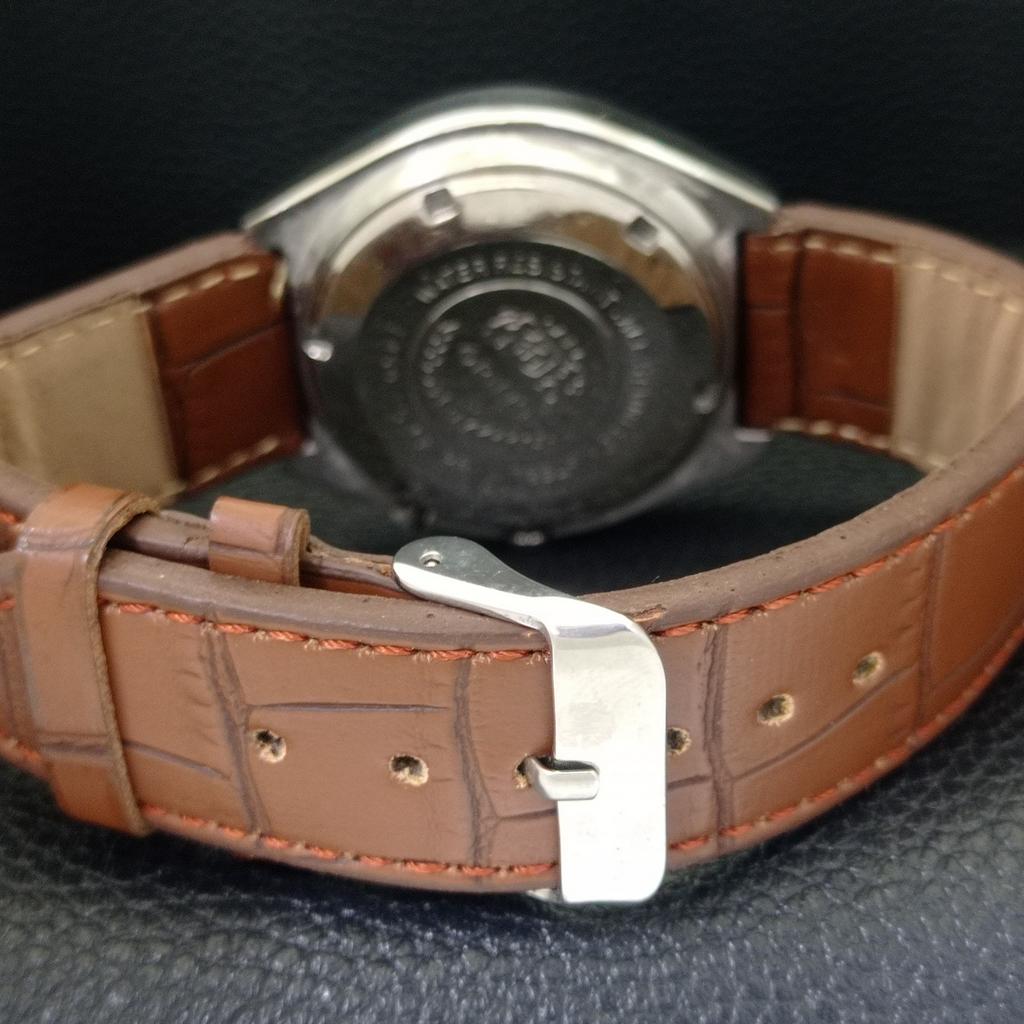 USED VINTAGE ORIENT AUTOMATIC 46941 JAPAN MENS ORIGINAL DIAL WATCH a702257-5 R123-a702257