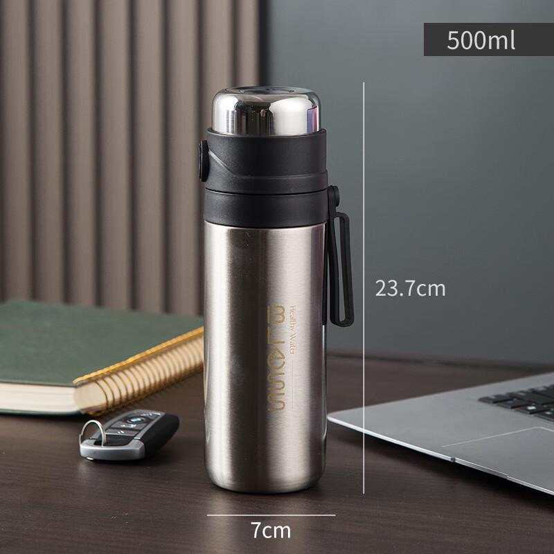 MRSIKEY Stainless Steel Insulated Sports Bottle