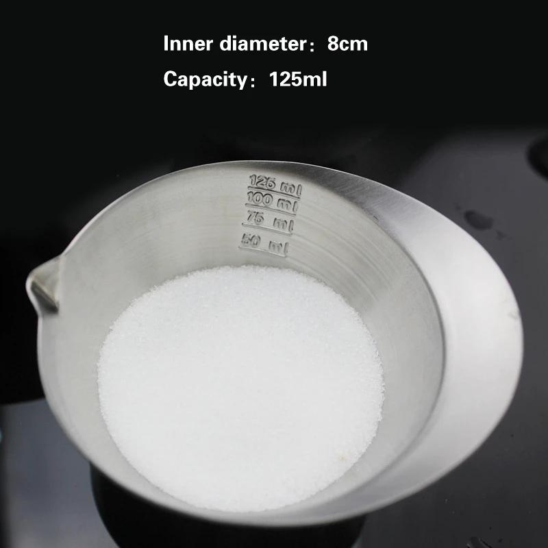 Mixing Bowl with Scale Deep Mixing Egg Salad Bowls for Cooking Nesting Mixing Kitchen Bowl 304 Stainless Steel Bowls Coconut