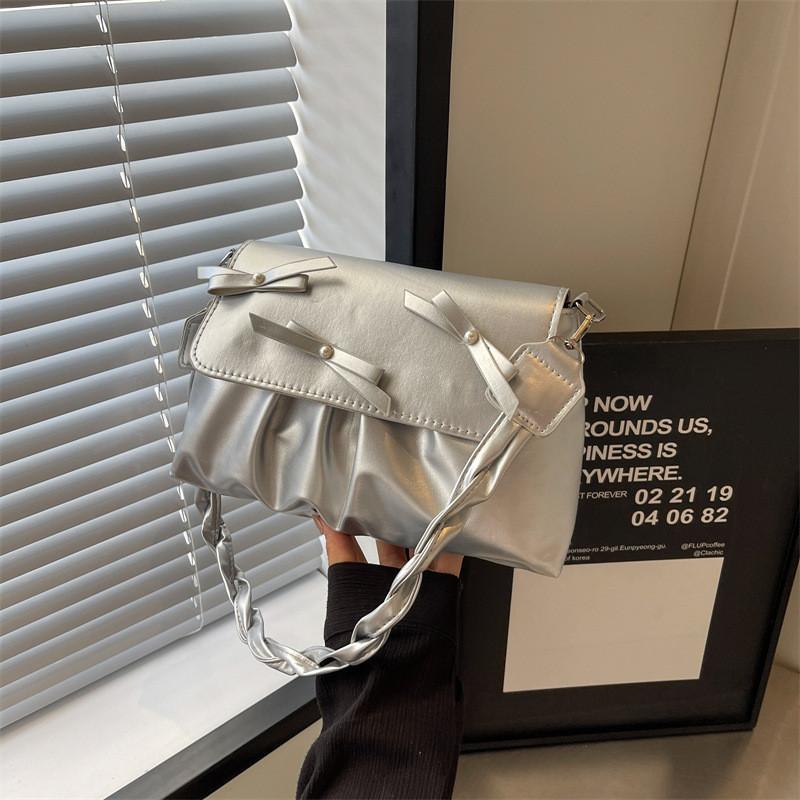 Stylish Pu Leather Crossbody Bag For Women Trendy Spring Summer Small Square Bag