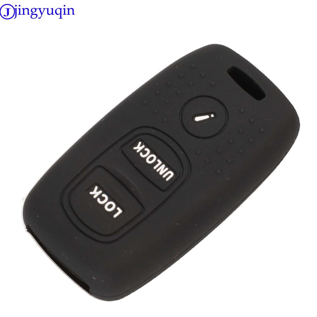 Jingyuqin For Mazda 2 Mazda 3 Mazda6 323 626 MPV Protege 5 Fob 2+1 3 Buttons Car Key Case Keyless Remote Key Cover