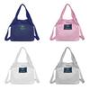 Lady Canvas Handbag Single Shoulder Bag Crossbody Messenger Bag Women Bag Candy Color
