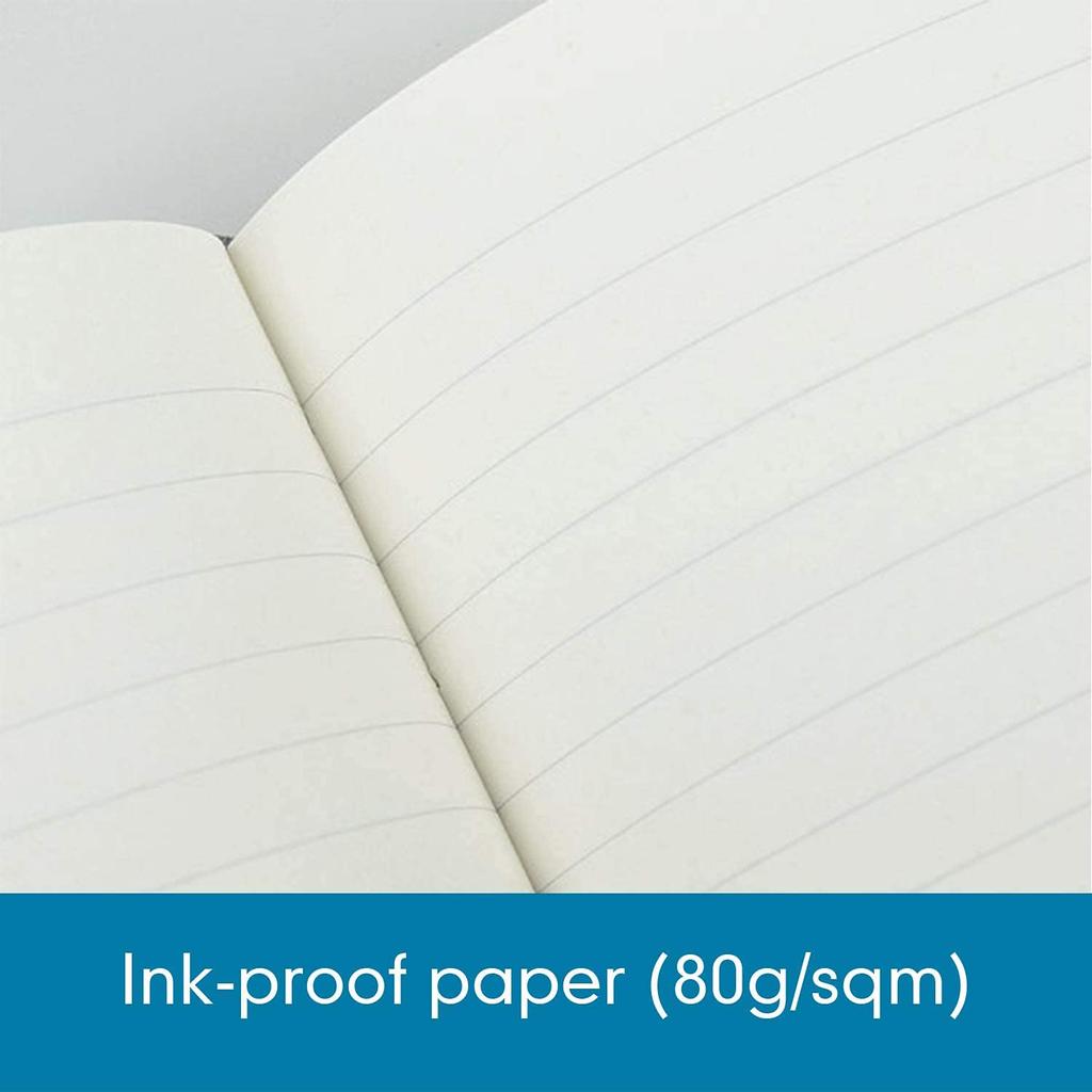 Leuchtturm A5 Notebook with Dotted Grid, Nordic Blue, 354586, Officially Imported