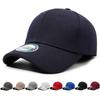 Solid Color Baseball Caps Adjustable Sports Cap High Quality Sun Hats  Men Women