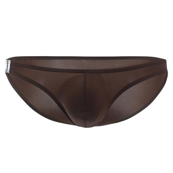 Sexy Men Breathable U Convex Bulge Pouch T-Back Thong Briefs Low Rise Underwear