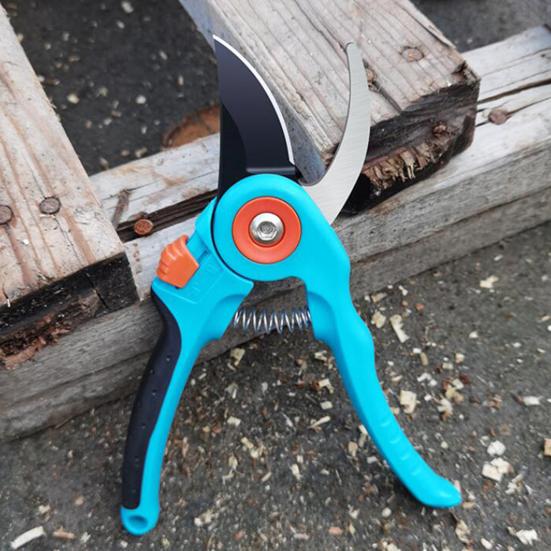 Foarfecă de tăiat pentru casă cu mâner ergonomic Mâner anti-alunecare Foarfecă de grădinărit Foarfece rezistente la rugină Trimmer multifuncțional pentru plante Bonsai Instrument de grădină