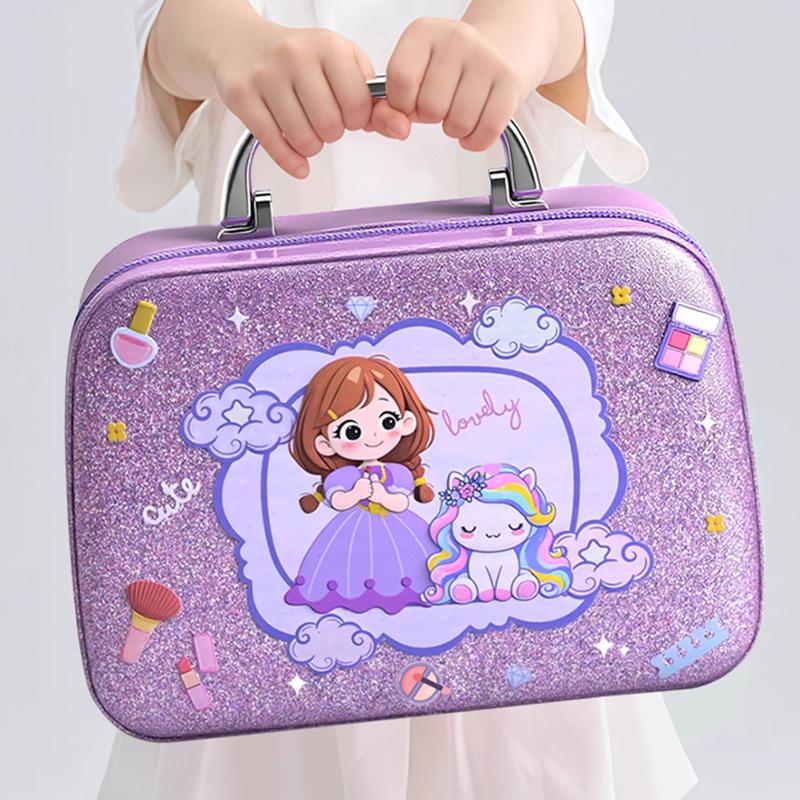 Brinquedos infantis Simulação Conjunto de cosméticos Brinquedos de maquiagem de mentira Meninas Brincam de casinha Simulação Maquiagem Brinquedos educativos para meninas Jogo divertido