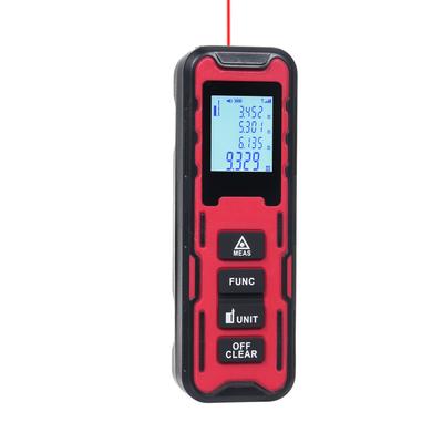 Laser Measure Laser Distance Meter Continuous, Distance, Area, Volume, Pythagorean Measurement with