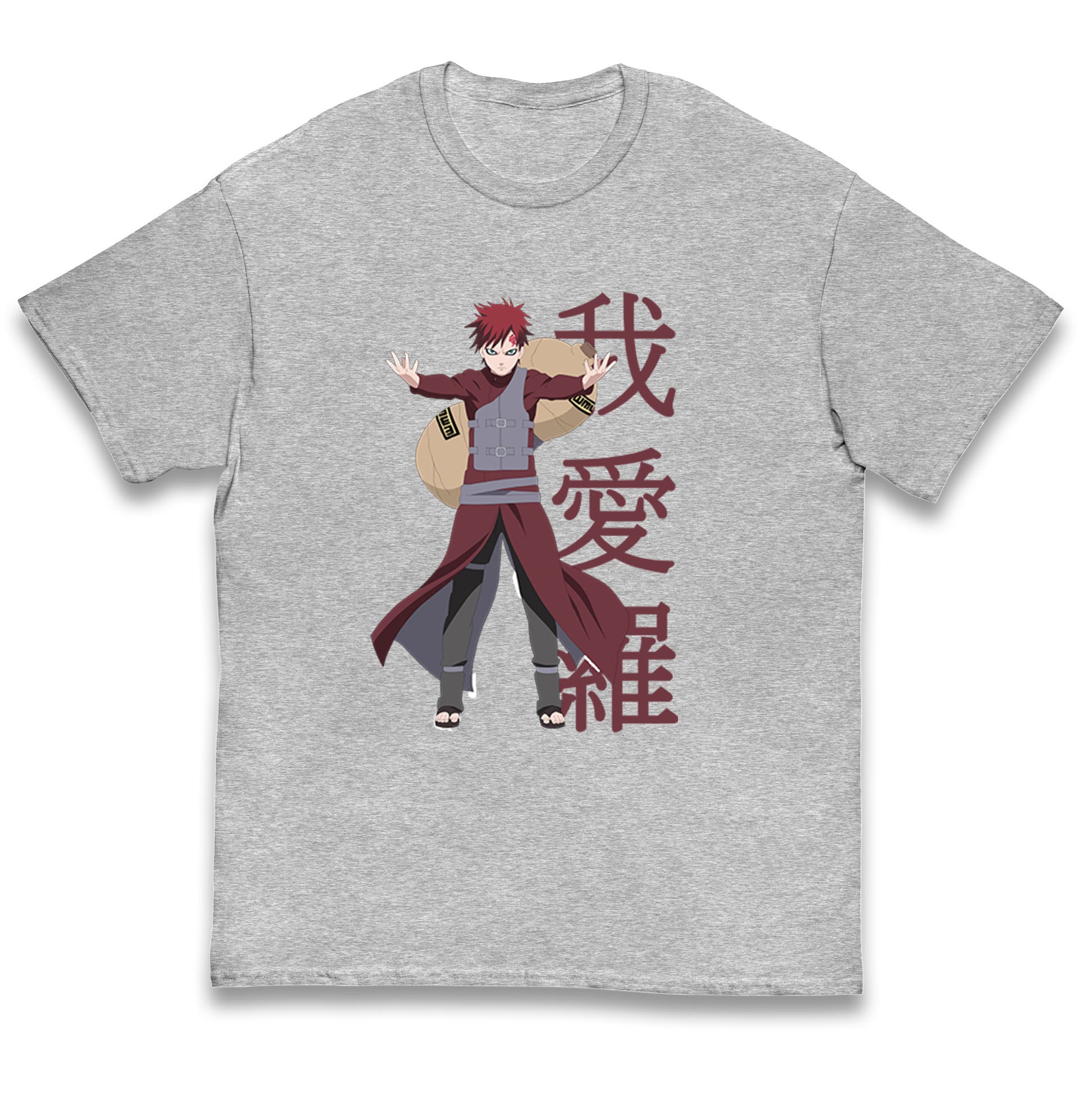 Naruto Shippuden kids T Shirt Gaara Naruto Top 120