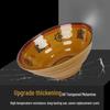 Jingbaodi Auspicious 9.5-inch Tempered Melamine Chinese Ramen Bowls (Set of 10)