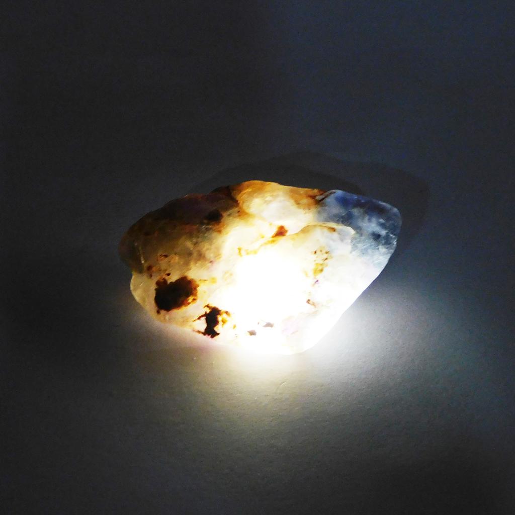 Earth Mined Natural Multi Color 72 Ct Fluorite Uncut Rough CERTIFIED Gemstone