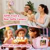Kids Camera Toys for Girls Age 3-8, Kids Digital Camera Toddler Camera for 3 4 5 6 7 8 Years Old Birthday Gifts, 1080P Video Camera with Cute