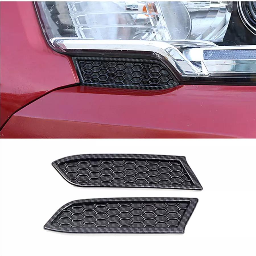 2x Headlight Cleaning Trim Bezels for Toyota Tacoma 2016- ABS Accessories